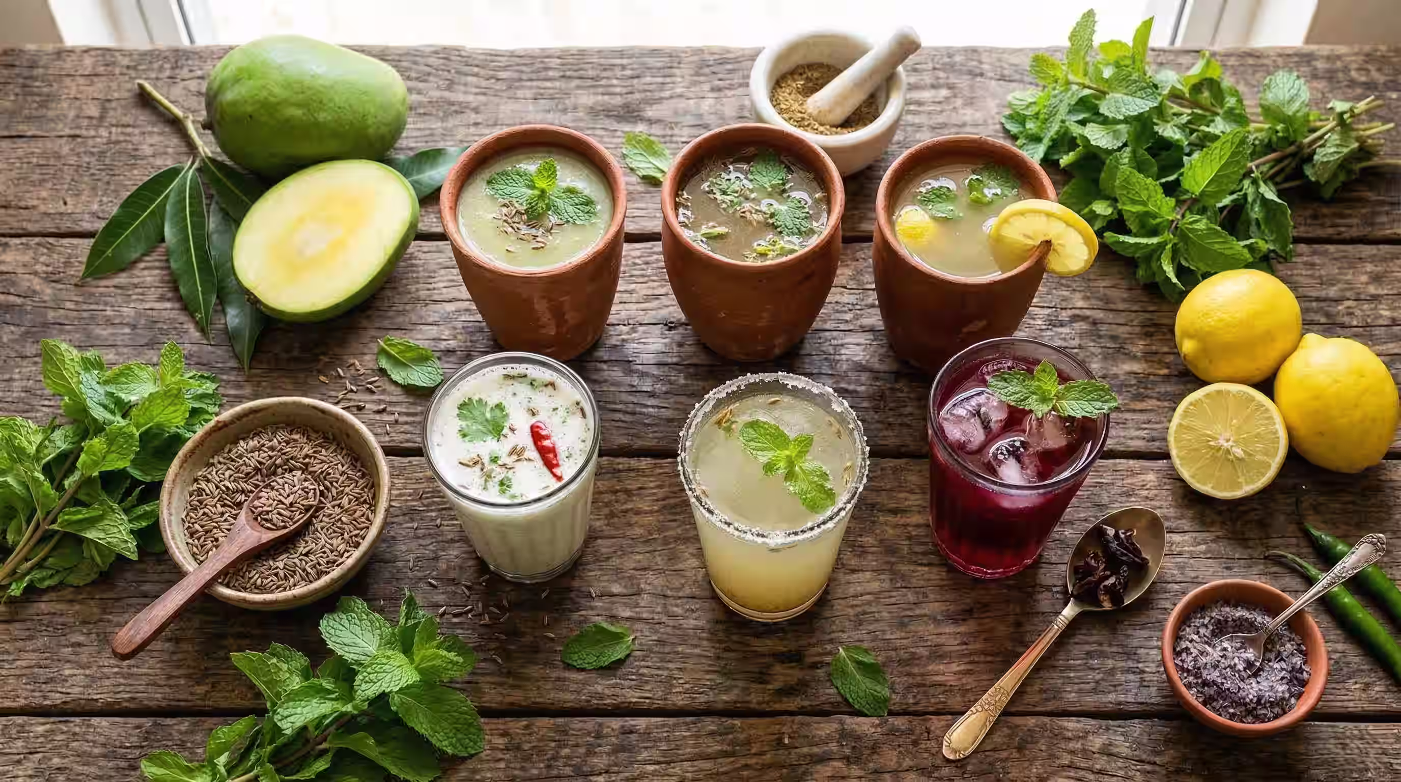 11 Indian Summer Healing Drinks to Cool Your Body Naturally